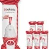 Brabantia PerfectFit Vuilniszakken - 20 - 25 L - Code J - 6 Rollen X 20 Stuks -Brabantia 1013x1200 1