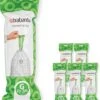 Brabantia PerfectFit Vuilniszakken - 23 - 30 L - Code G - 6 Rollen X 20 Stuks -Brabantia 1021x1200 1