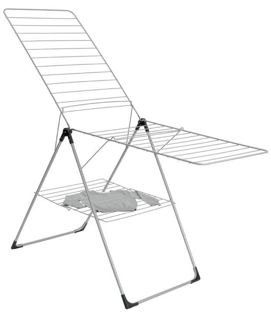 Brabantia Droogrek Inklapbaar T Model - 20 M - Metallic Grey 6 Brabantia Droogrek Inklapbaar T Model - 20 M - Metallic Grey - Afbeelding 4