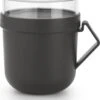 Brabantia Make & Take Soepbeker - 0,6 L - Kunststof - Dark Grey -Brabantia 1035x1200 1
