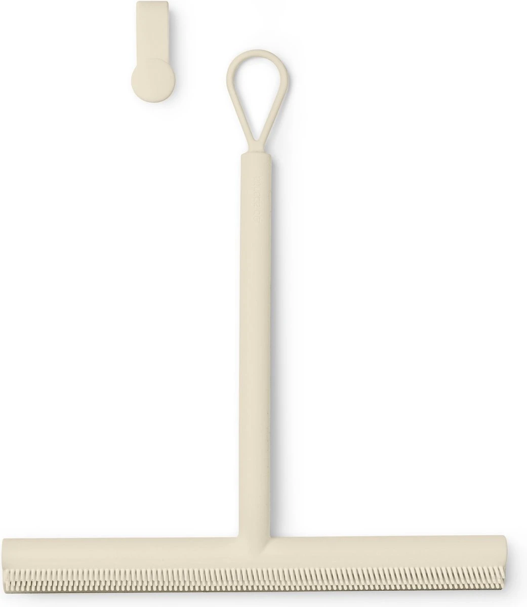 Brabantia ReNew Douchewisser - Met Deurhaak - Soft Beige 5 Brabantia ReNew Douchewisser - Met Deurhaak - Soft Beige - Afbeelding 3