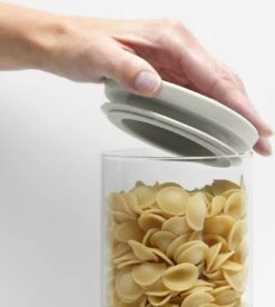 Brabantia Voorraadpotten - Stapelbaar - 0,3 0,6 & 1,1 L - Glas -Brabantia 1075x1200