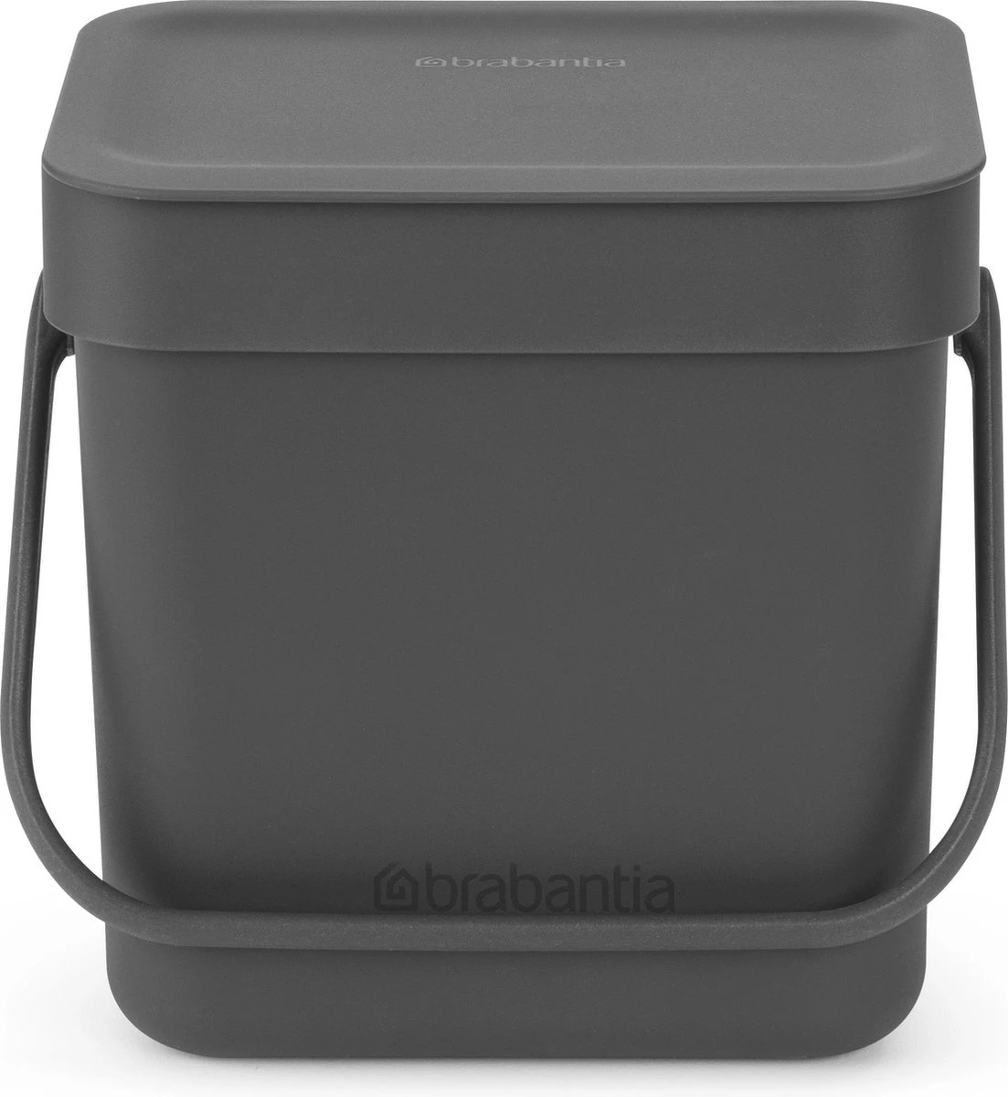 Brabantia Sort & Go Afvalbakje Aanrecht - 3 L - Dark Grey 11 Brabantia Sort & Go Afvalbakje Aanrecht - 3 L - Dark Grey - Afbeelding 9