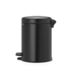 Brabantia NewIcon Prullenbak - 5 L - Matt Black -Brabantia 1108x1200