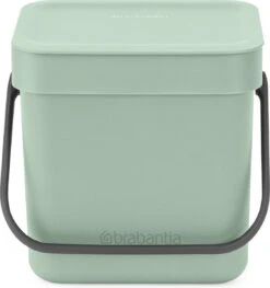 Brabantia Sort & Go Aanrecht Afvalbakje - 3 L - Jade Green -Brabantia 1125x1200