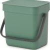 Brabantia Sort & Go Aanrecht Afvalbakje - 3 L - Fir Green 2 Brabantia Sort & Go Aanrecht Afvalbakje - 3 L - Fir Green -Brabantia 1126x1200 1