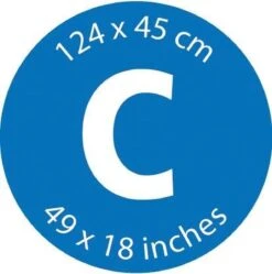 Brabantia Strijkplankhoes C - 124 X 45 Cm - Complete Set - Denim Black -Brabantia 1188x1200 4