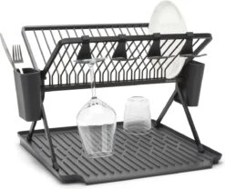 Brabantia SinkSide Afdruiprek - Inklapbaar - Dark Grey -Brabantia 1200x1010 2