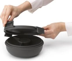 Brabantia Make & Take Salade Lunchbox - 1,3 L - Kunststof - Dark Grey -Brabantia 1200x1016 1