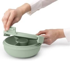 Brabantia Make & Take Salade Lunchbox - 1,3 L - Kunststof - Jade Green -Brabantia 1200x1045