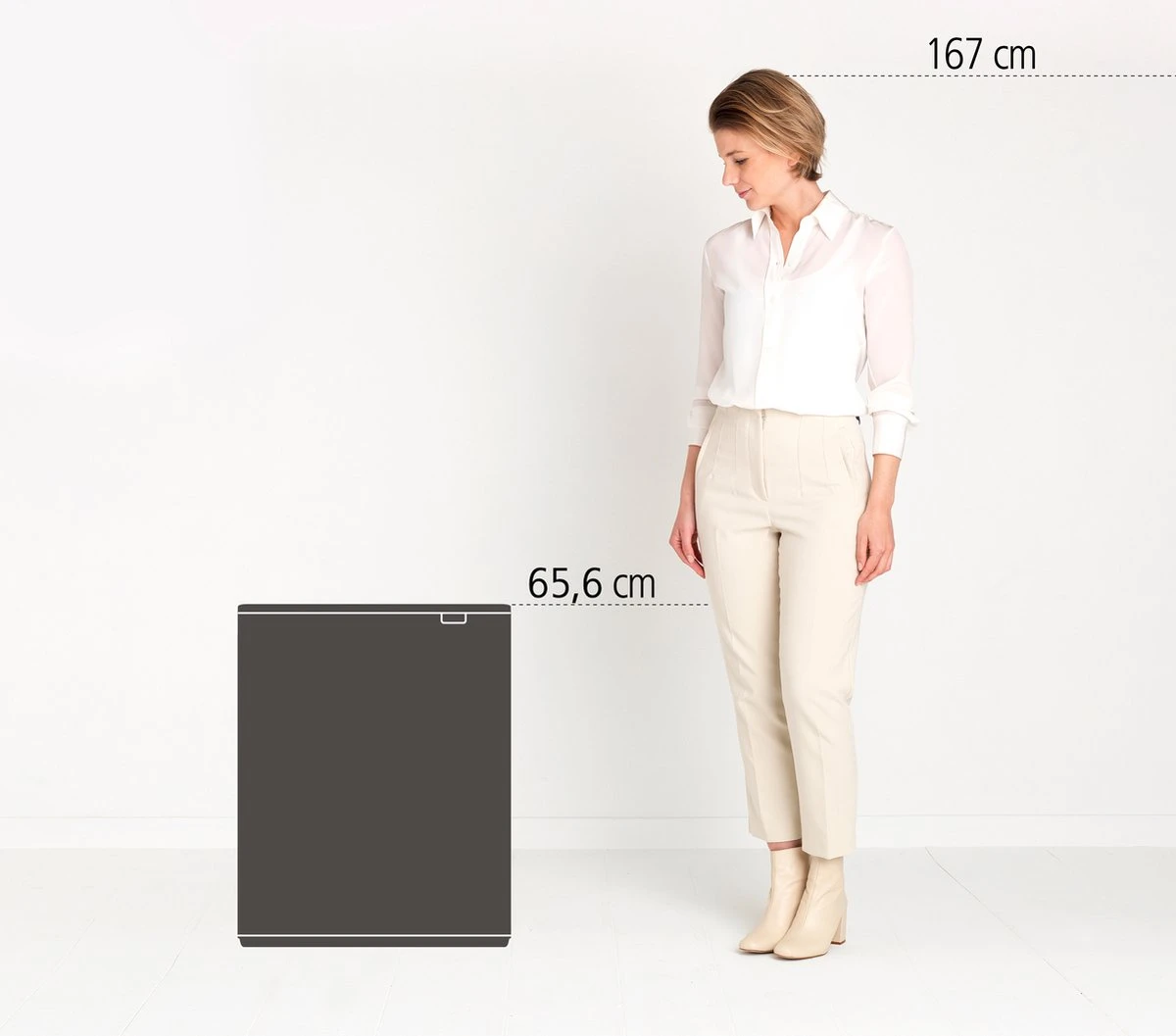 Brabantia Bo Touch Bin Prullenbak - 2 X 30 L - Platinum 4 Brabantia Bo Touch Bin Prullenbak - 2 X 30 L - Platinum - Afbeelding 2