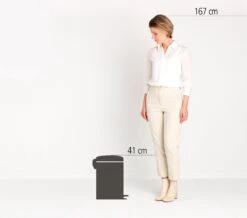 Brabantia NewIcon Prullenbak - 12 L - Soft Beige -Brabantia 1200x1057 20