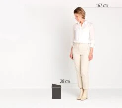 Brabantia Touch Bin Prullenbak - 3 L - White / Brilliant Steel Deksel -Brabantia 1200x1057 45