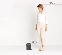 Brabantia NewIcon Prullenbak - 3 L - Brilliant Steel -Brabantia 1200x1064 15