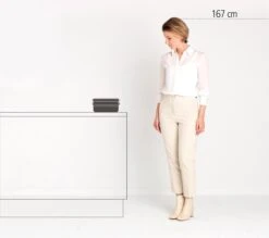 Brabantia SinkSide Afvalbakje Aanrecht - 1,8 Liter - Mid Grey -Brabantia 1200x1064 5