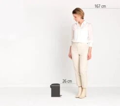 Brabantia NewIcon Prullenbak - 3 L - Soft Beige 12 Brabantia NewIcon Prullenbak - 3 L - Soft Beige -Brabantia 1200x1064 9