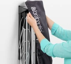 Brabantia WallFix Wanddroger - Met Beschermhoes - 24 M - Metallic Grey -Brabantia 1200x1075 3