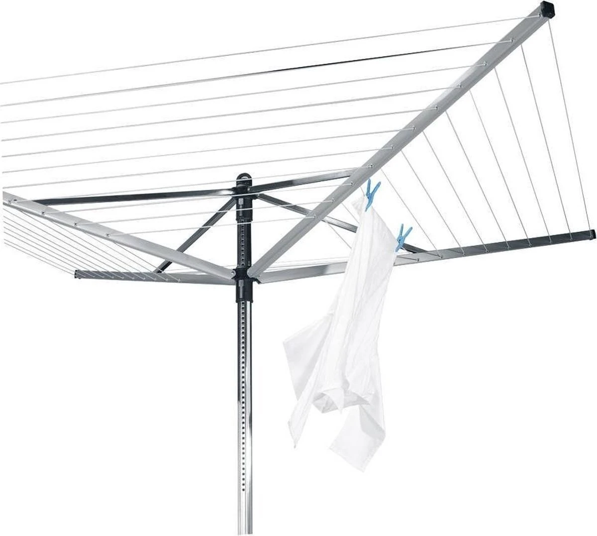 Brabantia Lift-O-Matic Droogmolen Met Grondanker - 60 M 16 Brabantia Lift-O-Matic Droogmolen Met Grondanker - 60 M - Afbeelding 14