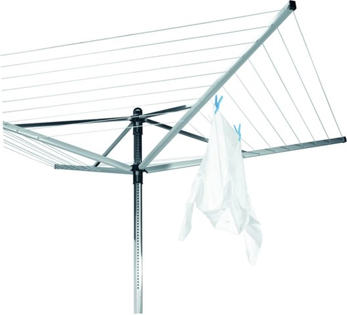 Brabantia Lift-O-Matic Droogmolen Met Grondanker - 60 M 4 Brabantia Lift-O-Matic Droogmolen Met Grondanker - 60 M - Afbeelding 2