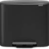Brabantia Bo Prullenbak - 11 + 23 L - Matt Black 1 Brabantia Bo Prullenbak - 11 + 23 L - Matt Black -Brabantia 1200x1112 1