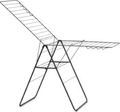 Brabantia HangOn Droogrek Inklapbaar - 25 Meter - Matt Black