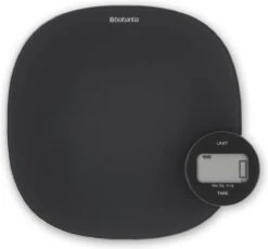 Brabantia Tasty+ Keukenweegschaal Digitaal - Geen Batterij Nodig - Dark Grey -Brabantia 1200x1117