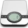 Brabantia Profile Keukenweegschaal - Rechthoekig - Met Kookwekker - RVS -Brabantia 1200x1137 1
