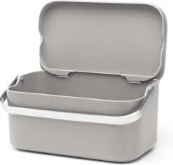 Brabantia SinkSide Afvalbakje Aanrecht - 1,8 Liter - Mid Grey -Brabantia 1200x1141