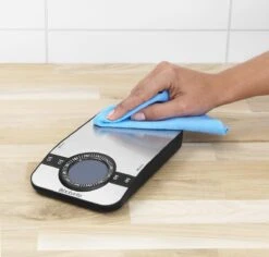 Brabantia Profile Keukenweegschaal - Rechthoekig - Met Kookwekker - RVS -Brabantia 1200x1147