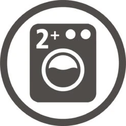 Brabantia HangOn Droogrek Inklapbaar - 25 Meter - Matt Black -Brabantia 1200x1199