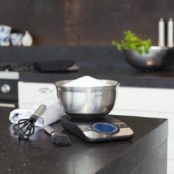 Brabantia Profile Keukenweegschaal - Rechthoekig - Met Kookwekker - RVS -Brabantia 1200x1200 132