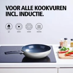 BRABANTIA INDU+ Wokpan - Keramische Antiaanbaklaag - Ø 28 Cm - Inductie - Pfas Vrij -Brabantia 1200x1200 162