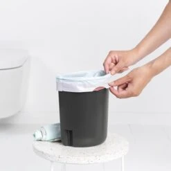 Brabantia NewIcon Prullenbak - 2 X 2 L - Platinum -Brabantia 1200x1200 192