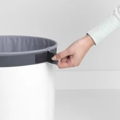 Brabantia Wasmand Met Deksel - 60 L - White / Kurken Deksel -Brabantia 1200x1200 211