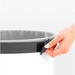 Brabantia Wasmand Met Deksel - 60 L - White / Kurken Deksel -Brabantia 1200x1200 212