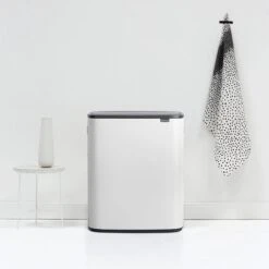 Brabantia Bo Touch Bin Prullenbak - 2 X 30 L - White -Brabantia 1200x1200 296