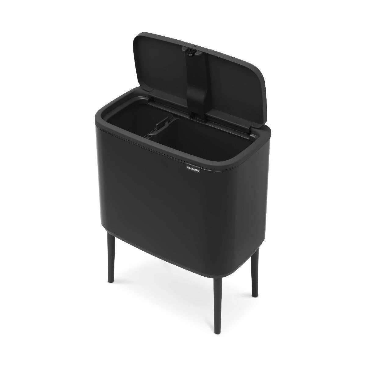 Brabantia Bo Touch Bin 11+23 Liter - Mat Zwart - 14 Brabantia Bo Touch Bin 11+23 Liter - Mat Zwart - - Afbeelding 12