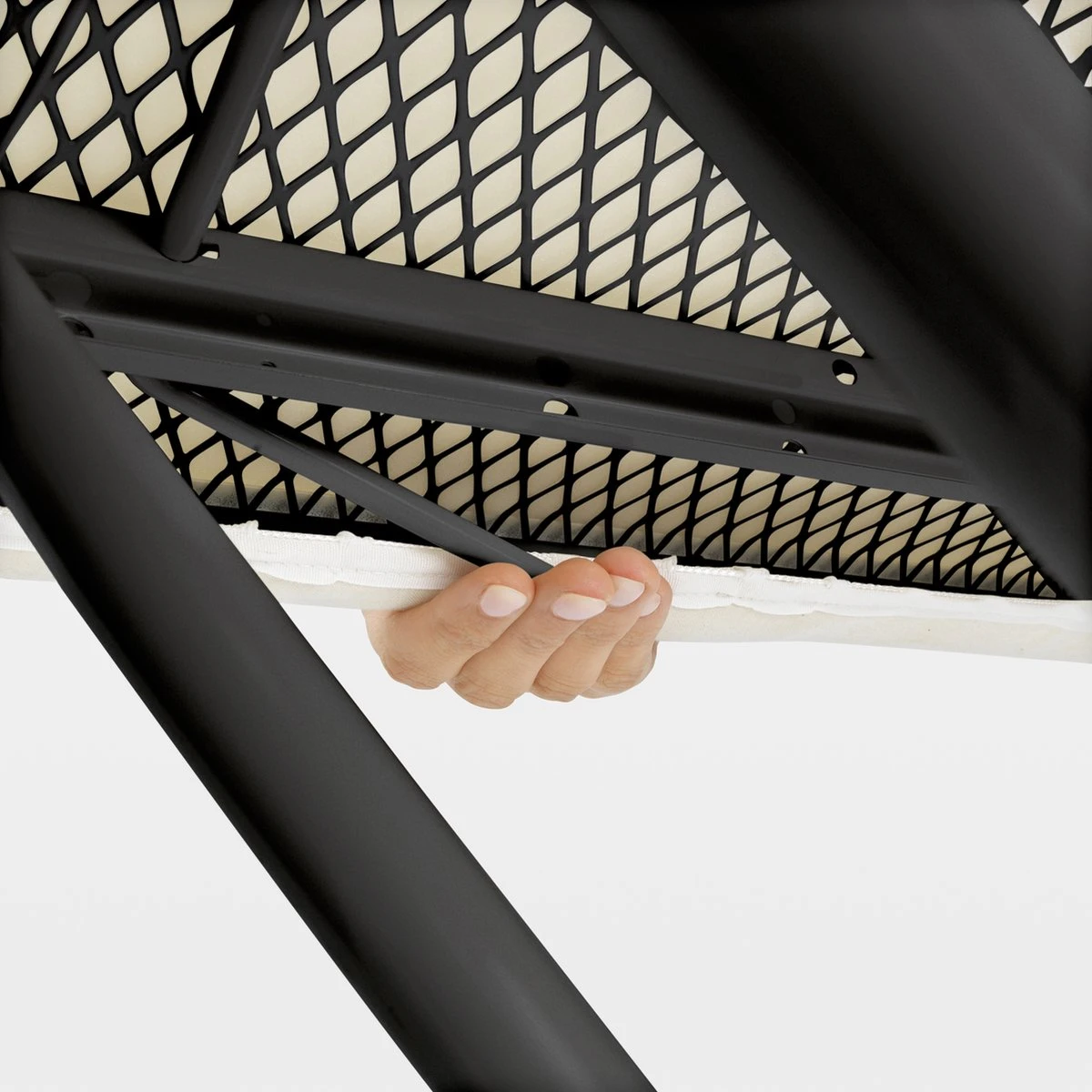 Brabantia Strijkplank B Met Strijkijzerhouder - 124 X 38 Cm - Calm Rustle 6 Brabantia Strijkplank B Met Strijkijzerhouder - 124 X 38 Cm - Calm Rustle - Afbeelding 4