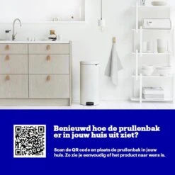 Brabantia NewIcon Prullenbak - 30 L - White 13 Brabantia NewIcon Prullenbak - 30 L - White -Brabantia 1200x1200 333