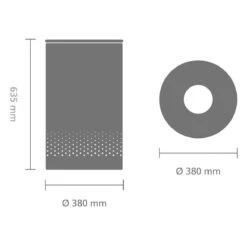 Brabantia Wasmand - 60 L - Matt Steel Met Kunststof Deksel -Brabantia 1200x1200 363