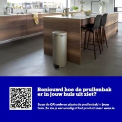 Brabantia NewIcon Prullenbak - 30 L - Metallic Gold -Brabantia 1200x1200 380