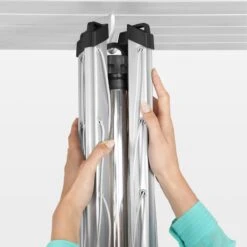Brabantia Lift-O-Matic Droogmolen Met Grondanker - 50 M - Metallic Grey -Brabantia 1200x1200 485