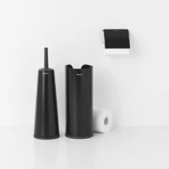 Brabantia ReNew Toiletaccessoires - 3-delig - Matt Black -Brabantia 1200x1200 521