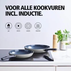 BRABANTIA INDU+ Koekenpan - Keramische Antiaanbaklaag - Ø 20 Cm - Inductie - Pfas Vrij -Brabantia 1200x1200 61