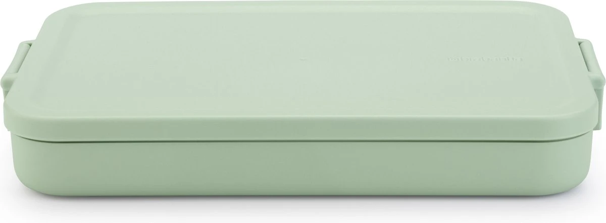 Brabantia Make & Take Lunchbox - Plat - Kunststof - Jade Green 3 Brabantia Make & Take Lunchbox - Plat - Kunststof - Jade Green
