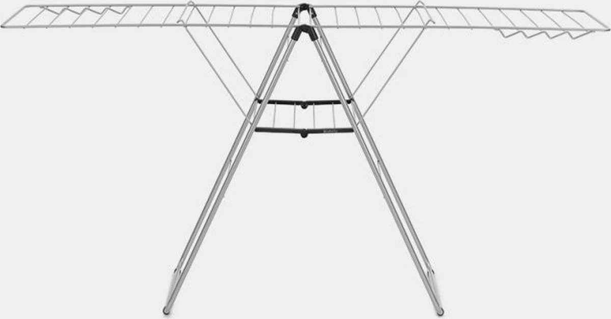 Brabantia HangOn Droogrek Inklapbaar - 25 Meter - Metallic Grey 20 Brabantia HangOn Droogrek Inklapbaar - 25 Meter - Metallic Grey - Afbeelding 18