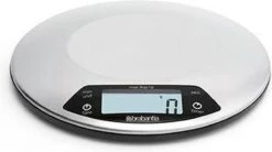 Brabantia Profile Keukenweegschaal - Rond - Met Kookwekker - RVS 15 Brabantia Profile Keukenweegschaal - Rond - Met Kookwekker - RVS -Brabantia 1200x670