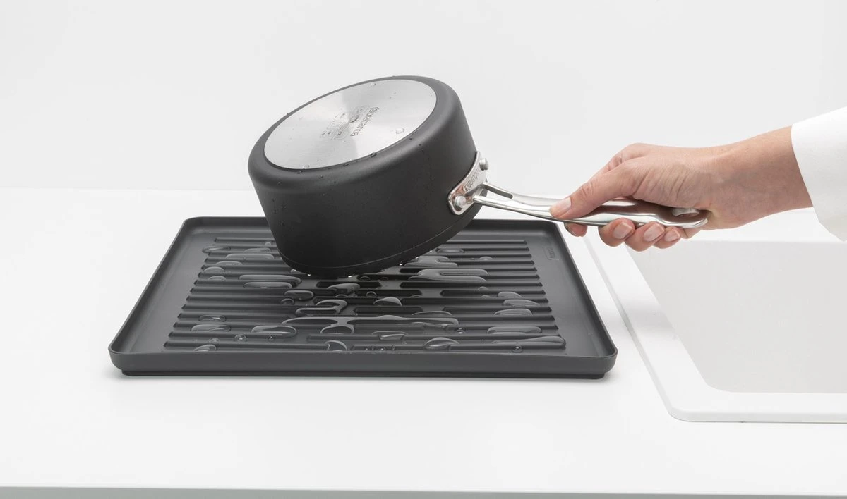 Brabantia SinkSide Afdruiprek - Inklapbaar - Compact - Dark Grey 11 Brabantia SinkSide Afdruiprek - Inklapbaar - Compact - Dark Grey - Afbeelding 9