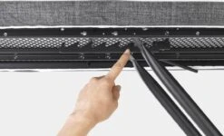 Brabantia Perfect Flow Strijkplank C - Met Stoomunithouder - 124 X 45 Cm - Spring Bubbles -Brabantia 1200x731 1