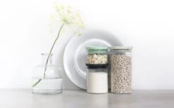 Brabantia Voorraadpotten - Stapelbaar - 0,3 0,6 & 1,1 L - Glas -Brabantia 1200x748 1